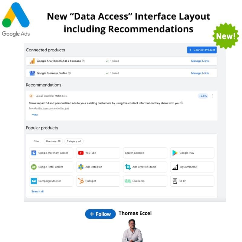 data access layout