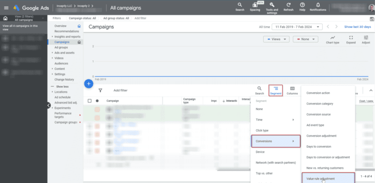 segment conversions