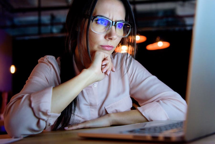 young pensive caucasian businesswoman in glasses l 2023 11 27 05 22 37 utc 1