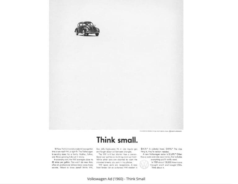 think small