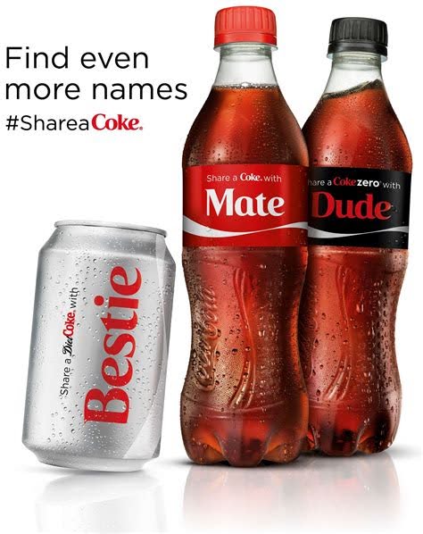 coca cola names